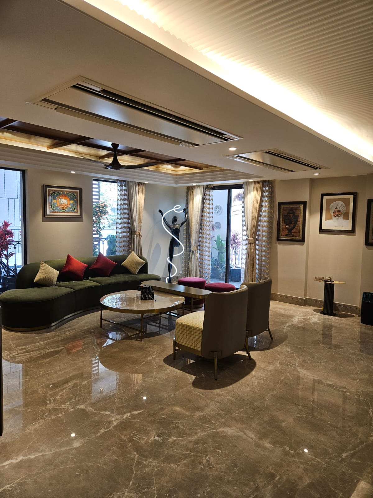 6 4BHK Duplex For Sale In Greater Kailash 1 South Delhi.